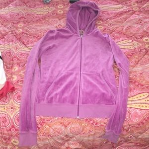 Juicy couture velour hoodie